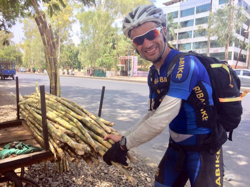 Pedro Bento continua a aventura e já chegou à Índia debaixo de 50 graus