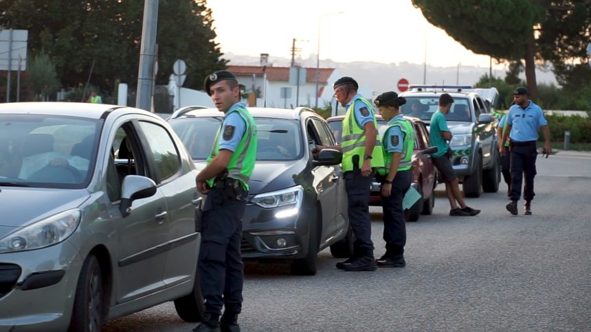 GNR fiscaliza condução sob a influência do álcool