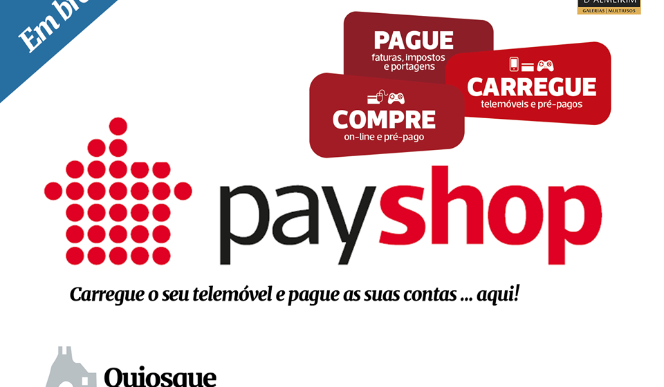 Quiosque na Arena d´Almeirim passa a ser um payshop