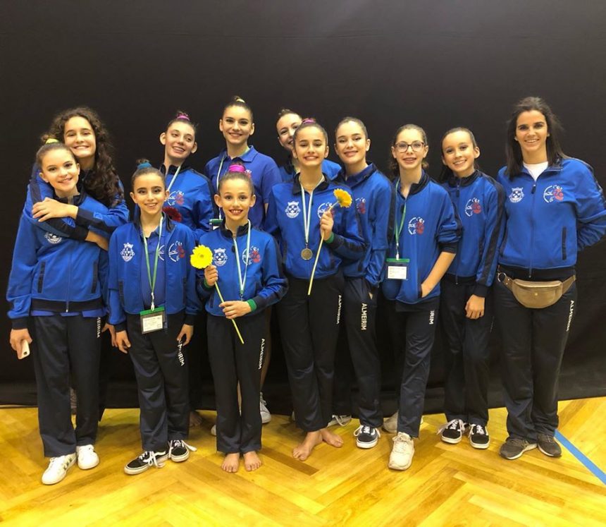 Ginástica: Segundo lugar no Twist Acro Cup Cascais 2020