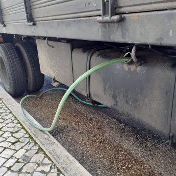 Combustível roubado em Almeirim