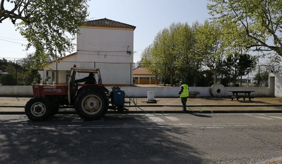 Coronavírus: Desinfestação em Benfica e Raposa