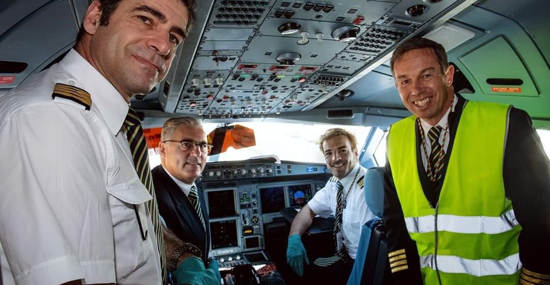 Piloto de Almeirim transporta ajuda humanitária