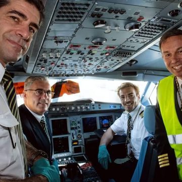 Piloto de Almeirim transporta ajuda humanitária