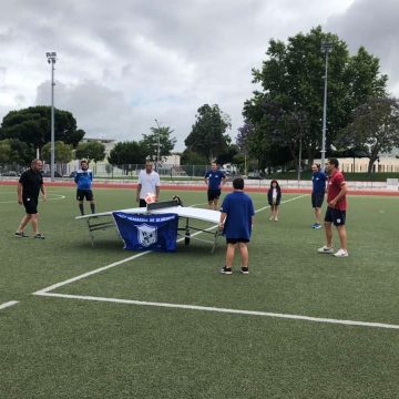 Teqball: Formação em Almeirim