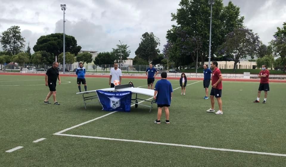 Teqball: Formação em Almeirim