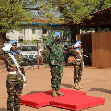 Almeirinense chega a 2.º Comandante da Missão na República Centro Africana