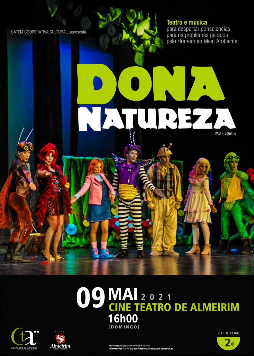 Cineteatro recebe musical “Dona Natureza”