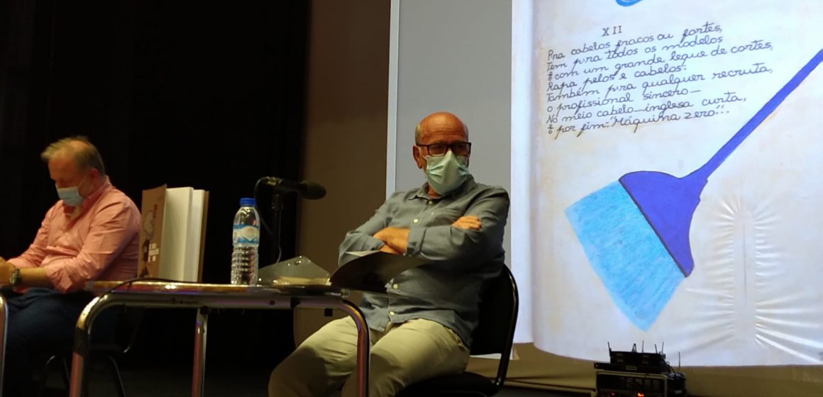 Rogério Martins apresentou seu primeiro livro no Cine Teatro de Almeirim