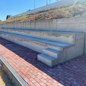 Obras do Estádio Municipal aproximam-se do fim