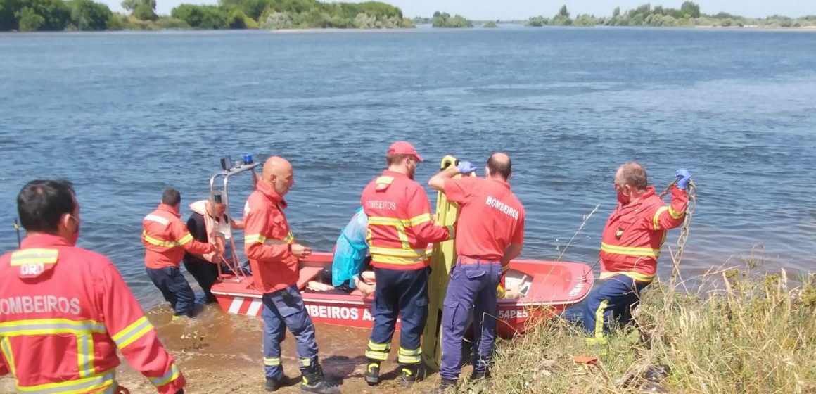 Dois feridos no Tejo junto à Tapada