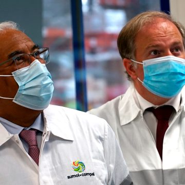 António Costa inaugura novo armazém automático da Sumol+Compal (VÍDEO)