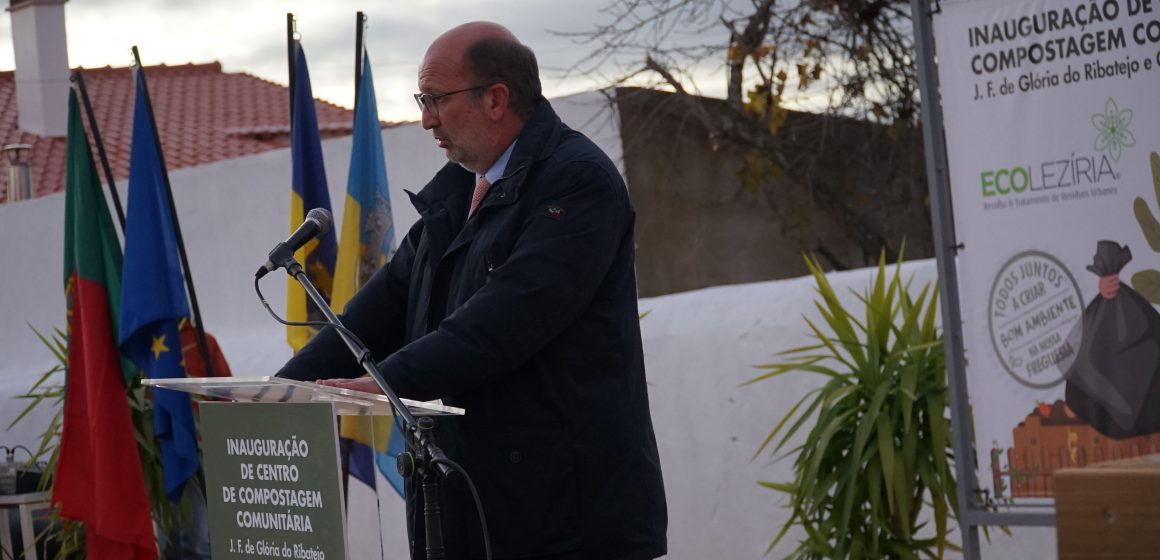 Ministro do Ambiente inaugura cinco centros de Compostagem da Ecolezíria