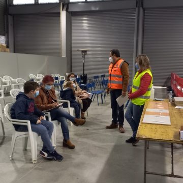 Cerca de 250 pessoas são vacinadas por dia em Almeirim