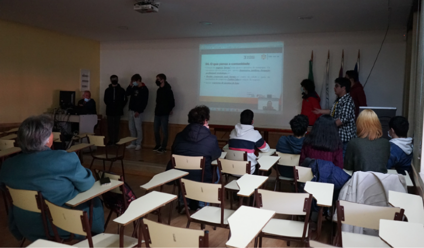 Alunos apresentam soluções e propostas para desenvolver a cidade de Almeirim