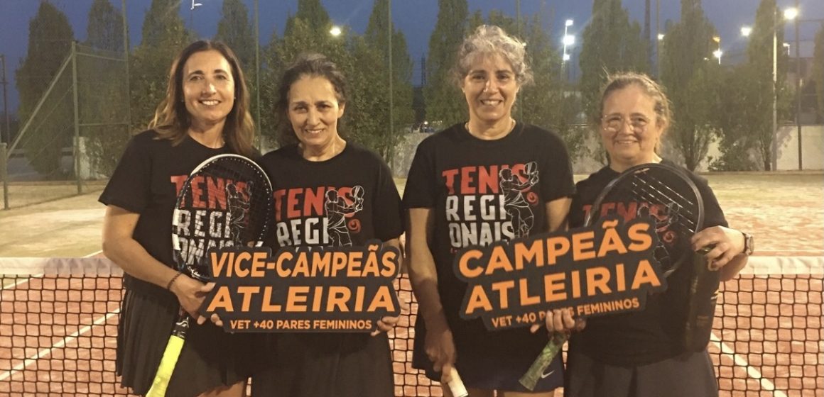 Tenistas de Almeirim conquistam títulos no Campeonato Individual de Veteranos da ATLEI