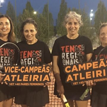 Tenistas de Almeirim conquistam títulos no Campeonato Individual de Veteranos da ATLEI