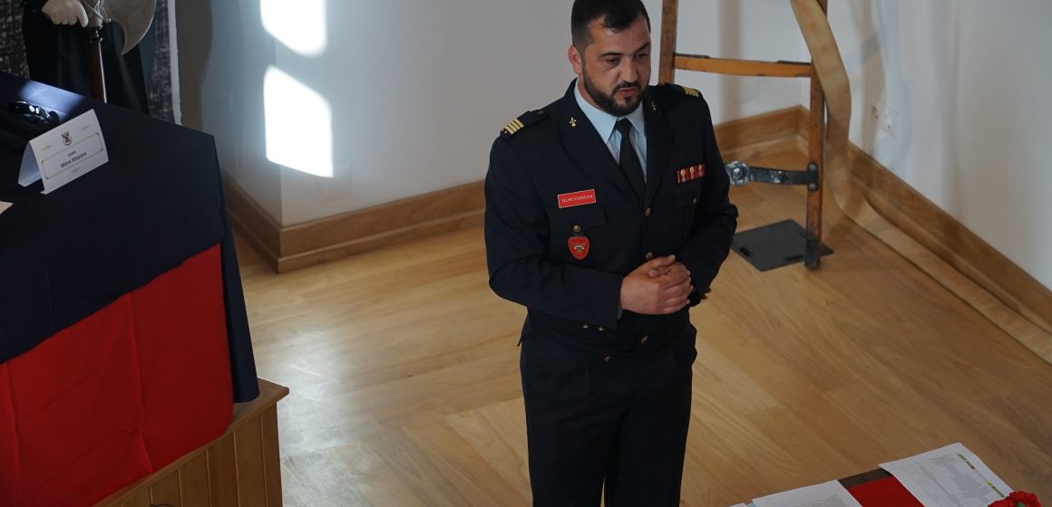 Telmo Ferreira oficializado como novo comandante dos bombeiros de Almeirim