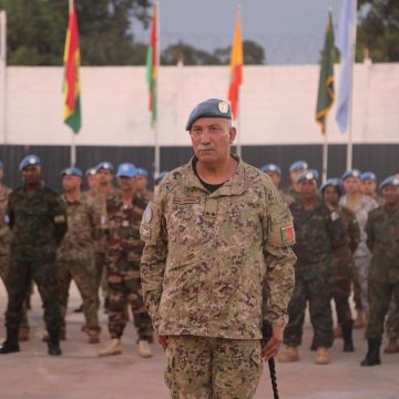 Major-general Maia Pereira cessou funções como 2º Comandante da Missão das Nações Unidas na República Centro-Africana