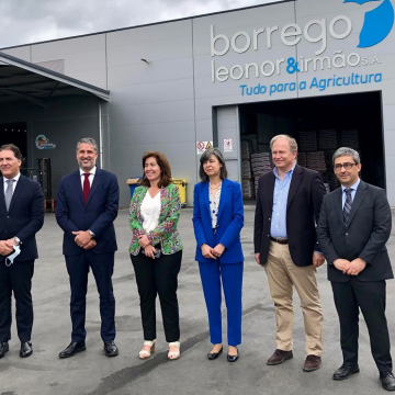 Ministra do Trabalho, Solidariedade e Segurança Social visita empresa Borrego Leonor & Irmão