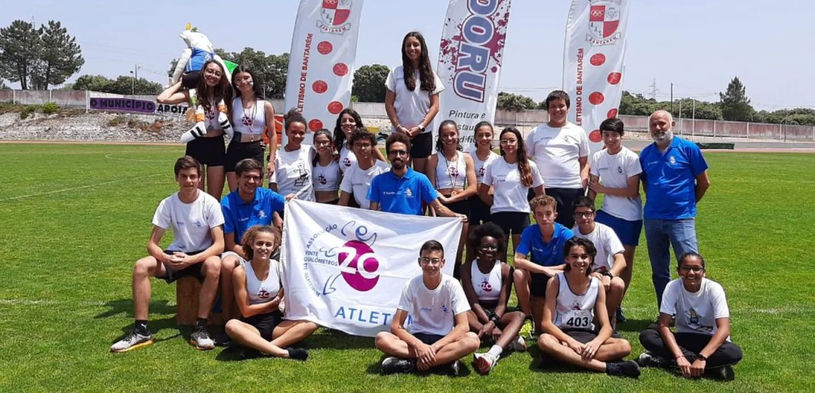 20 km de Almeirim vence coletivamente o campeonato regional de sub18 em Femininos