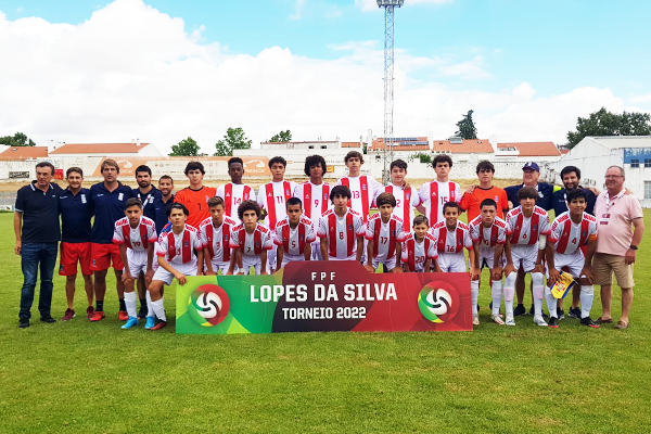 Atletas do Footkart na final da Liga de Ouro do Torneio Lopes da Silva