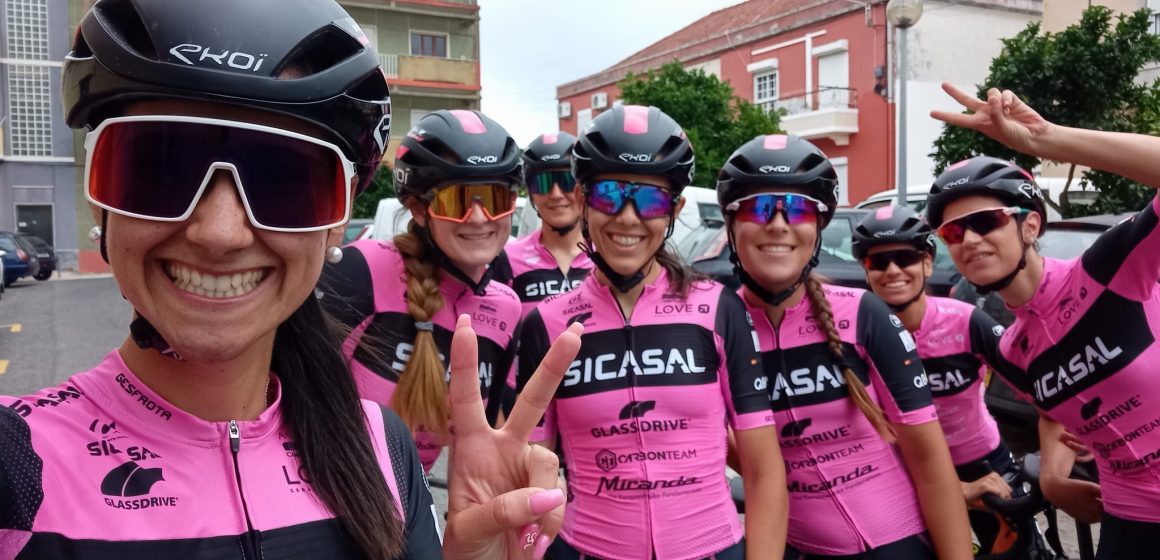 Filipa Fidalgo e Ana Fernandes iniciam Volta a Portugal Feminina. Ciclistas correm pela equipa Sicasal/Glassdrive