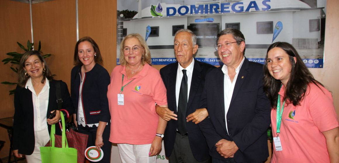 Presidente da República e ministra da Agricultura na inauguração da FERSANT