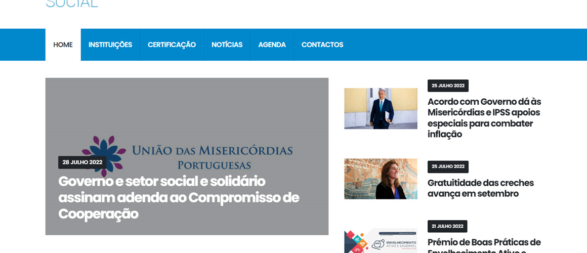 Novo portal da Economia Social do distrito de Santarém já se encontra online