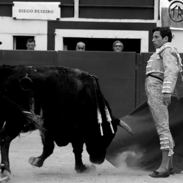 Diogo Peseiro no concurso de novilhadas noturnas na Praça de Las Ventas, Madrid