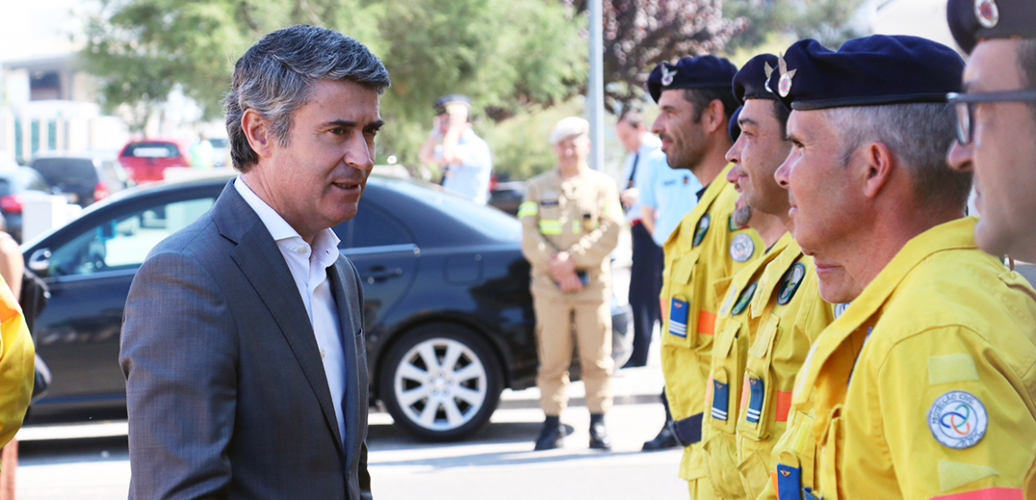 Ministro da Administração Interna apela à responsabilidade cívica para evitar o risco de incêndio em Almeirim (c/vídeo)