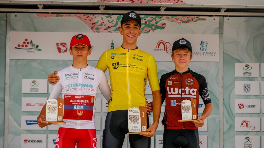 Ciclista de Fazendas de Almeirim faz segundo na Volta a Portugal de Cadetes 