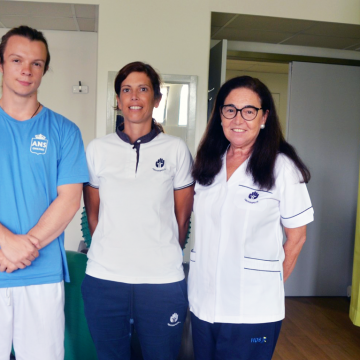 Polaco escolheu Hospital de Santarém para realizar estágio em fisioterapia