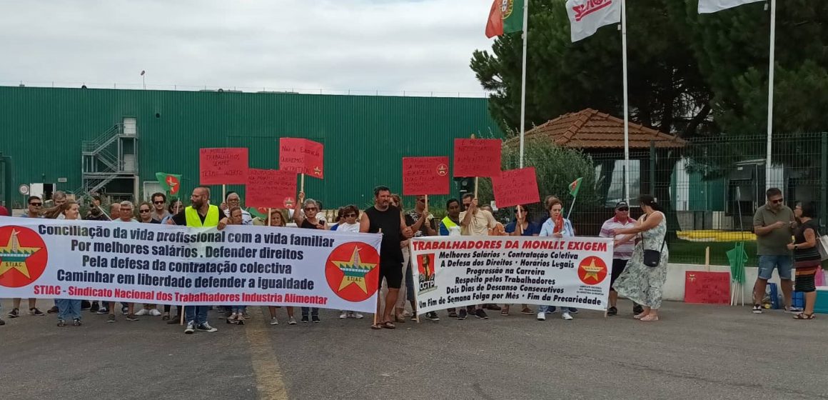 Greve na Monliz provocou paragem na produção ao longo do dia