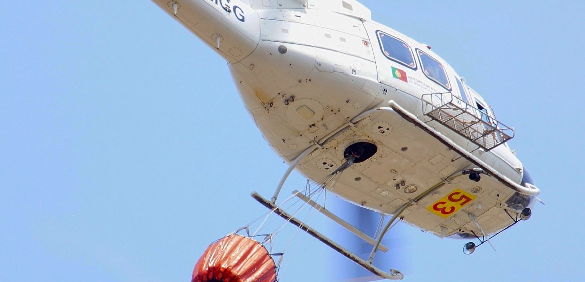 Helicóptero de combate a incêndios vai ser deslocalizado para o aeródromo de Santarém