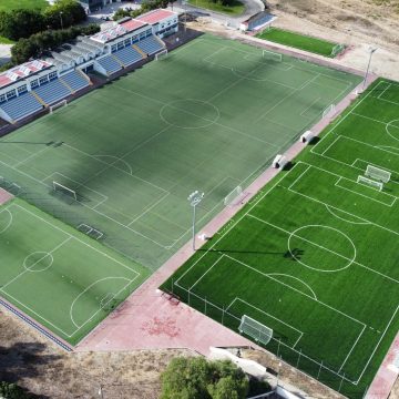 Obras no estádio Municipal de Almeirim em fase de conclusão