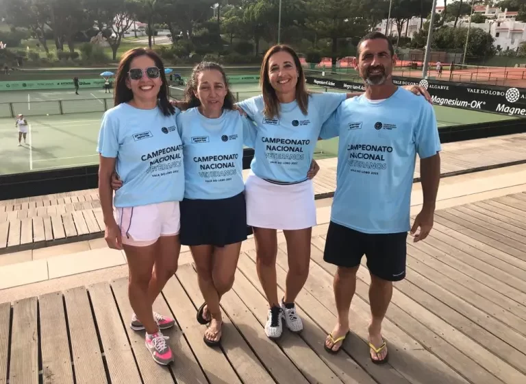 Tenistas representam Almeirim no Campeonato Nacional de Veteranos