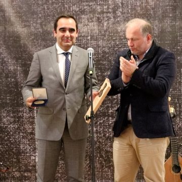 Presidente do Instituto Politécnico de Castelo Branco homenageado pelo Festival Guitarra D’Alma