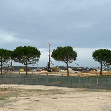 Moradores queixam-se do barulho noturno das obras na base logística da Mercadona