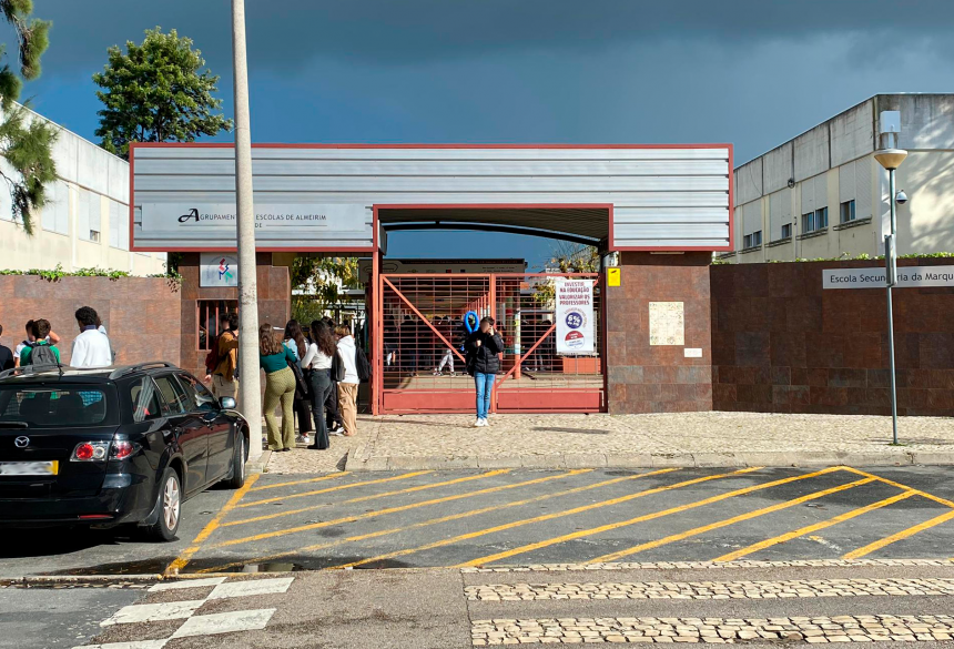 Estudante da Escola Secundária Marquesa de Alorna agredido
