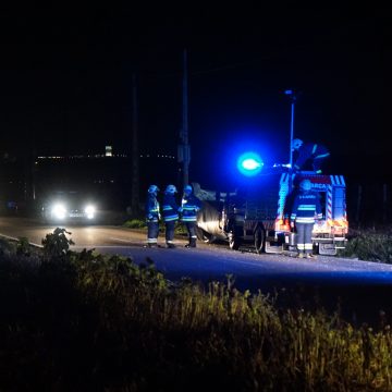 Despiste provoca um ferido na estrada do campo