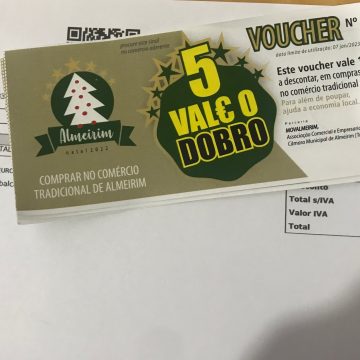 Vouchers esgotados