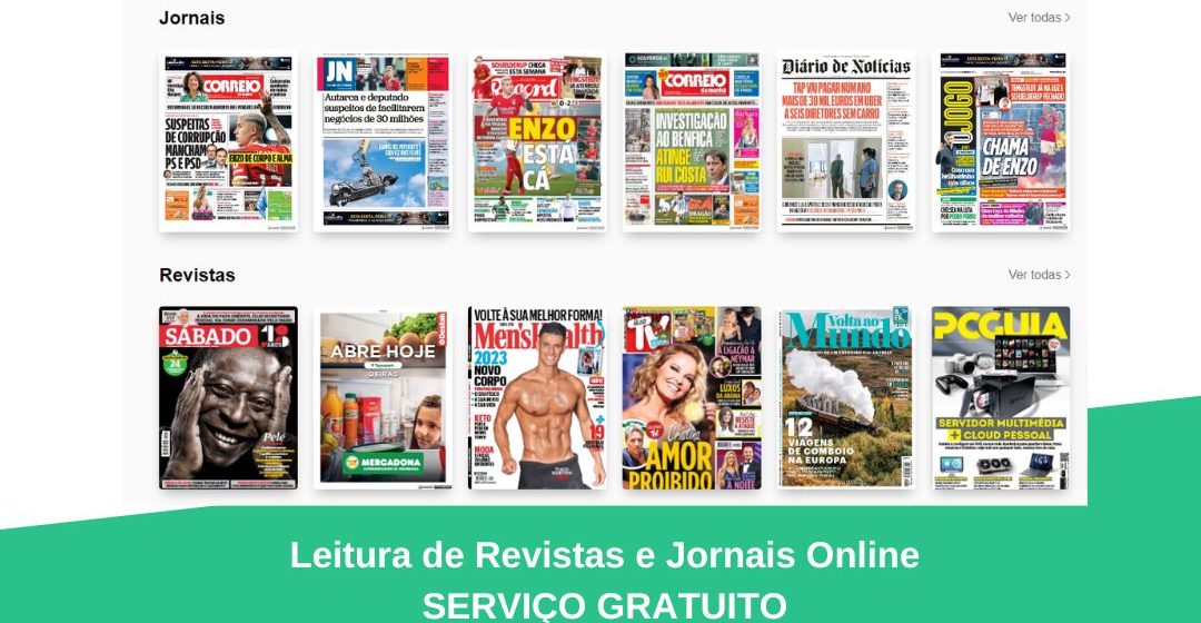 Biblioteca de Almeirim disponibiliza leitura ‘online’ de principais jornais e revistas do mundo