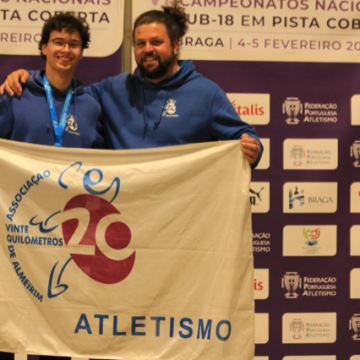 É dos 20 kms de Almeirim no novo vice-campeão nacional de salto com vara