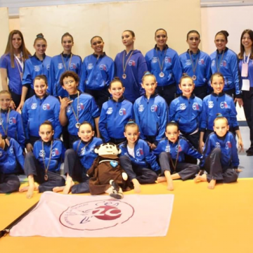 Ginástica: Quatro medalhas conquistadas na Barrosa