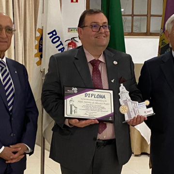 Rotary de Almeirim atribui distinção de Profissional do Ano a Nuno Prates