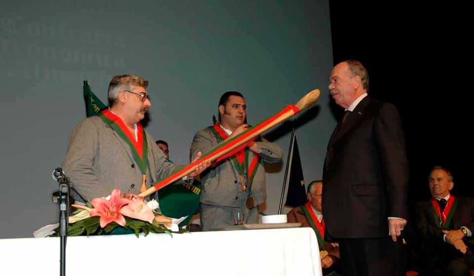 Rui Nabeiro, fundador da Delta, tinha 91 anos e era Confrade de Honra da Confraria Gastronómica de Almeirim 