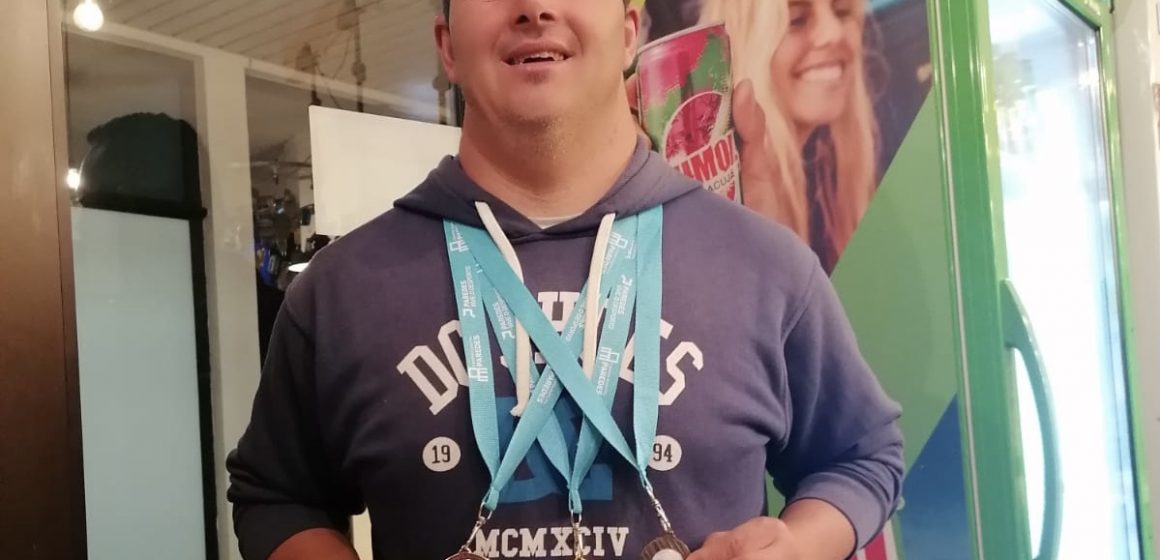 Bruno,  o papa-medalhas. Mais três para a coleção