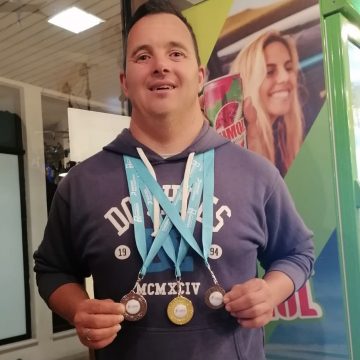 Bruno,  o papa-medalhas. Mais três para a coleção