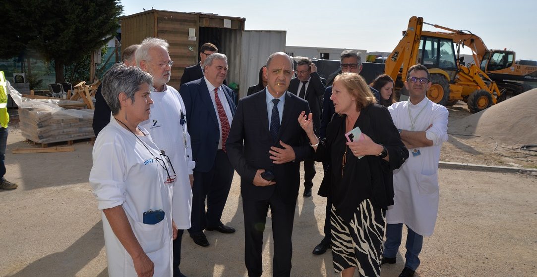 Ministro da Saúde visita Santarém e conversa com Pedro Ribeiro